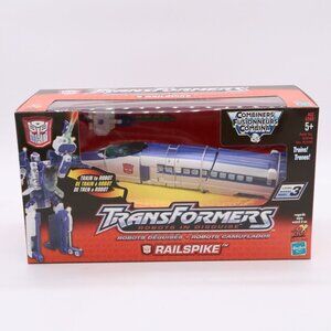 Transformers RAILSPIKE Train Action Figure RID Hasbro 2001 New Sealed